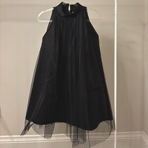 Elegant Black Sleeveless Dress